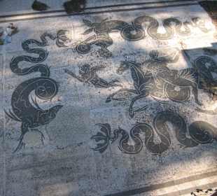 Mosaik in der Therme