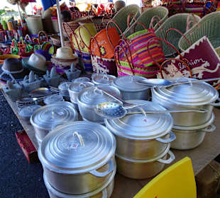 Rundgang über den Wochenmarkt von Saint-Paul