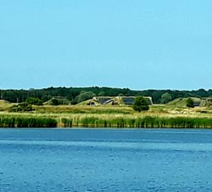 Flughafen Peenemünde vom Wasser aus