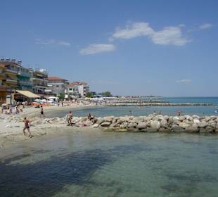 Aufnahme vom Bootssteg