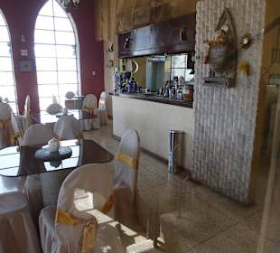 Ein Restaurant in der Kirche