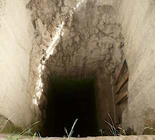 Eins der wenigen Ausgrabungen in der Anlage