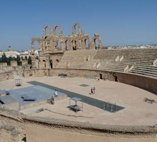 Das dritt größte Amphitheater der Welt
