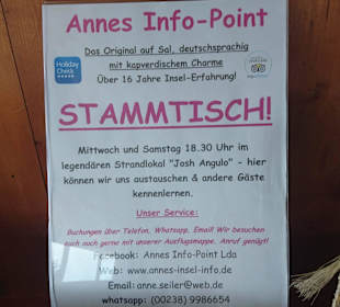 Annes Stammtisch...