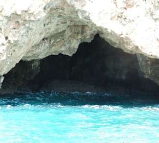 Schifffahrt mit der Blauen Reise zum Wasserfall