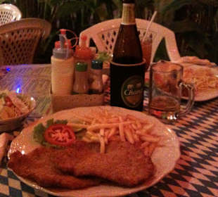 Das XXL Schnitzel sehr Lecker