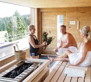 Panoramasauna mit täglichen Eventaufgüssen