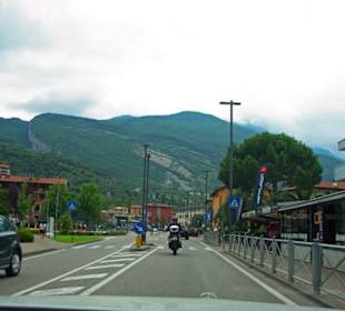 Einfahrt nach Malcesine