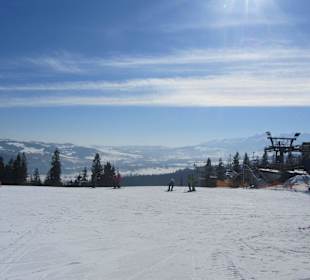 Widok ze szczytu Kotelnicy