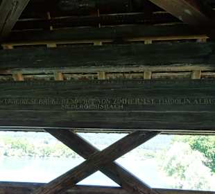 Holzbrücke