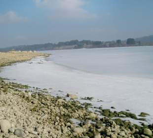 Der Rottachsee im Februar