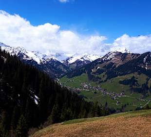 Wandern Mittelberg (Vorarlberg)
