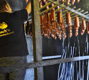 Schlachtmettwurst räuchern