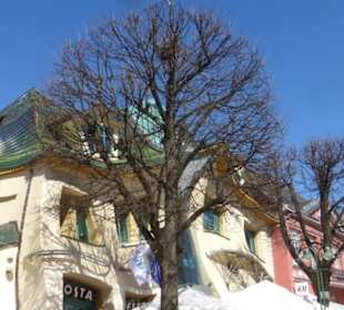 Krzywy Domek, das Krumme Haus in Sopot