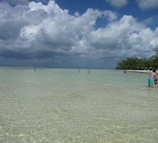 Plaża na wyspie Cayo Blanco
