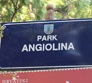 Im Angiolina Park in Opatija