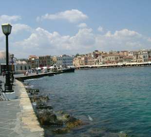 der Hafen von Chania