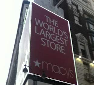 Ausflugsziel: Macys Kaufhaus