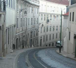Vista Centro histórico de Lisboa
