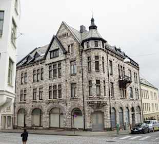 Gebäude in der Altstadt Ålesund