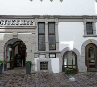 Eingangsbereich in der Gasse Im Schildern