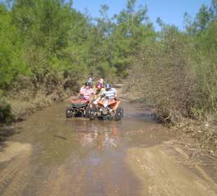 Quad Tour am Manavgat - Fluß