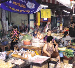 Chinesischer Markt in Bangkok