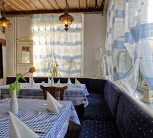 Blick in die Gasträume des Restaurant Kreta