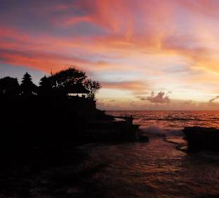 Tanah Lot Sonnenuntergang