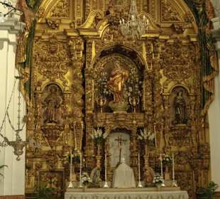 Altar Kirche in Ronda