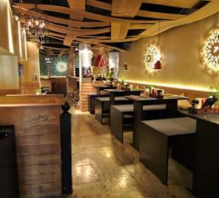 Blick in die Gasträume des Peter Pane Lübeck