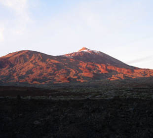 Sonnenuntergang am Teide