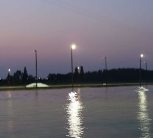 Wassérskianlage Abends