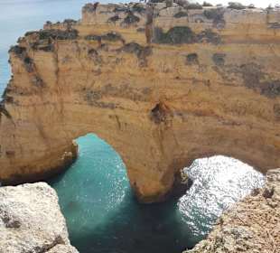 Das Herz von Praia de Marinha 