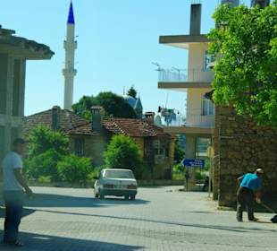 Anfahrt zum Staudamm von Side nach Manavgat