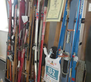 In den Ausstellungsräumen vom Aussichtsturm