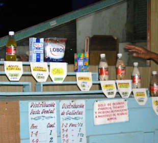 Kaufladen der Einheimischen