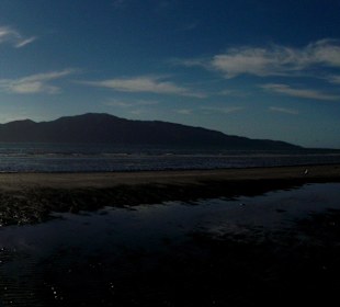 Kapiti Island vom Festland aus