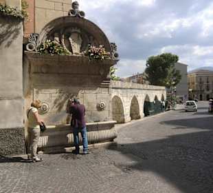Brunnen in Sulmona