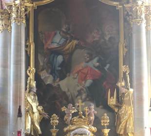 Die Kirche St. Peter und Paul von Mittenwald