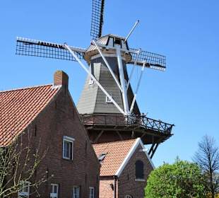 Außenansicht der Rysumer Mühle