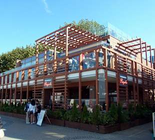 Außenansicht Restaurant Pergola