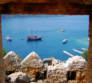 Lykischen Gräber der Myra & der versunkenen Stadt 