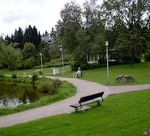 Am Kranichsee an der Promenade