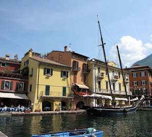 Der kleine Hafen von Malcesine