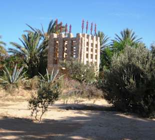 Interessanter Eingang zur Farm