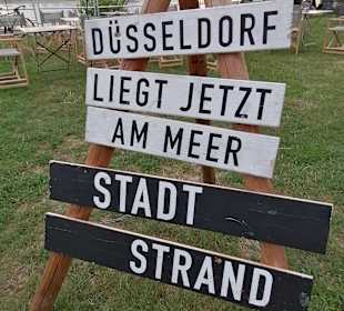 Uferpromenade Düsseldorf