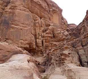 Wüstenlandschaft Wadi Rum