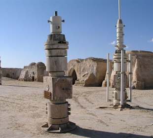 Krieg der Sterne Kulisse (NW von Nefta)