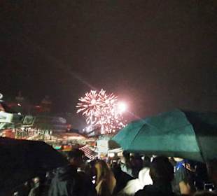 Am letzten Tag schlechtes Wetter